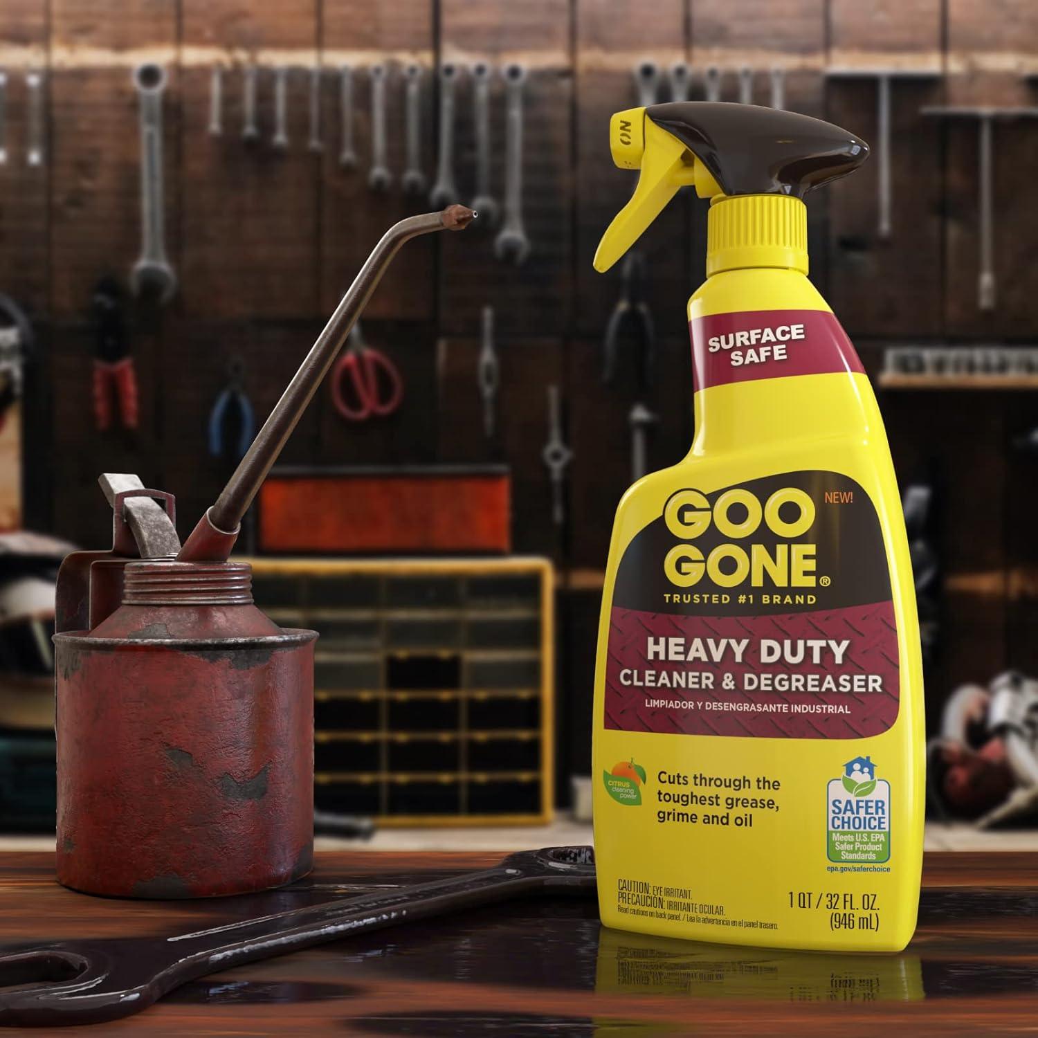 Goo Gone Limpiador y Desengrasante 946ml - Elimina Grasa y Suciedad