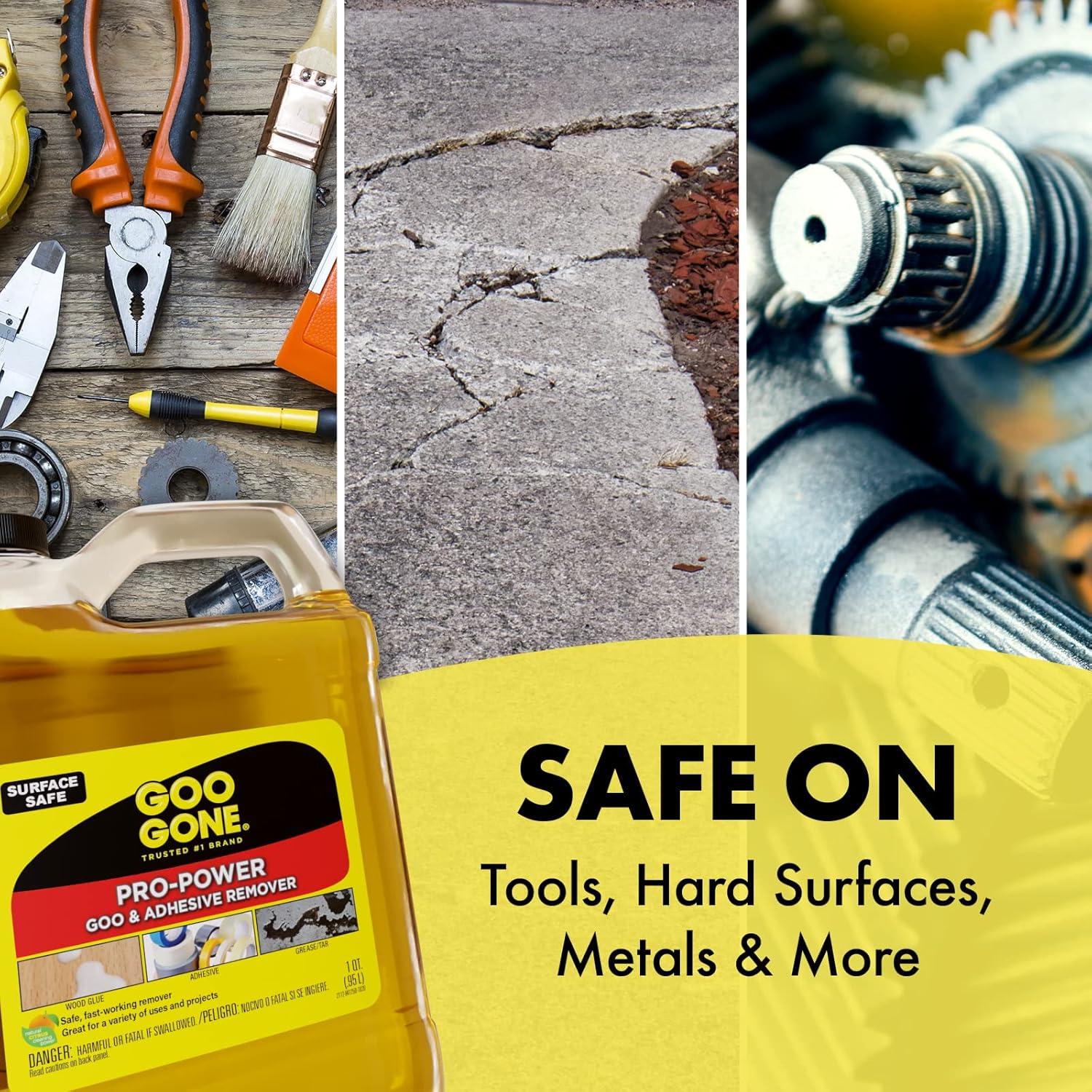 Goo Gone Pro-Power 32 oz - Removedor de Adhesivos Profesional