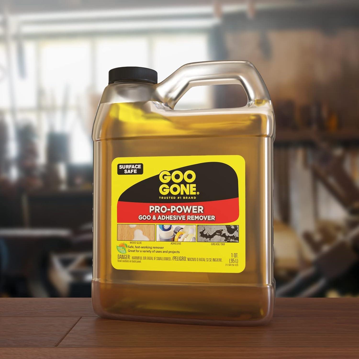 Goo Gone Pro-Power 32 oz - Removedor de Adhesivos Profesional