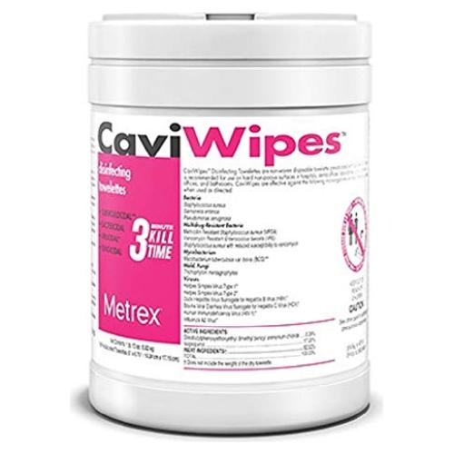 Toallitas Desinfectantes CaviWipes 100 Unidades 39.94x26.51 cm