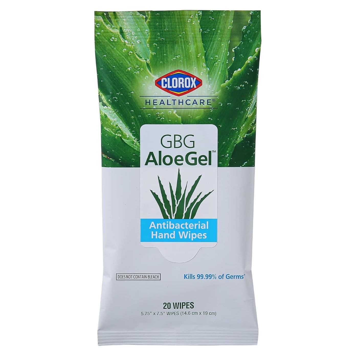 Toallitas Desinfectantes Clorox Healthcare 20 Unidades con Aloe