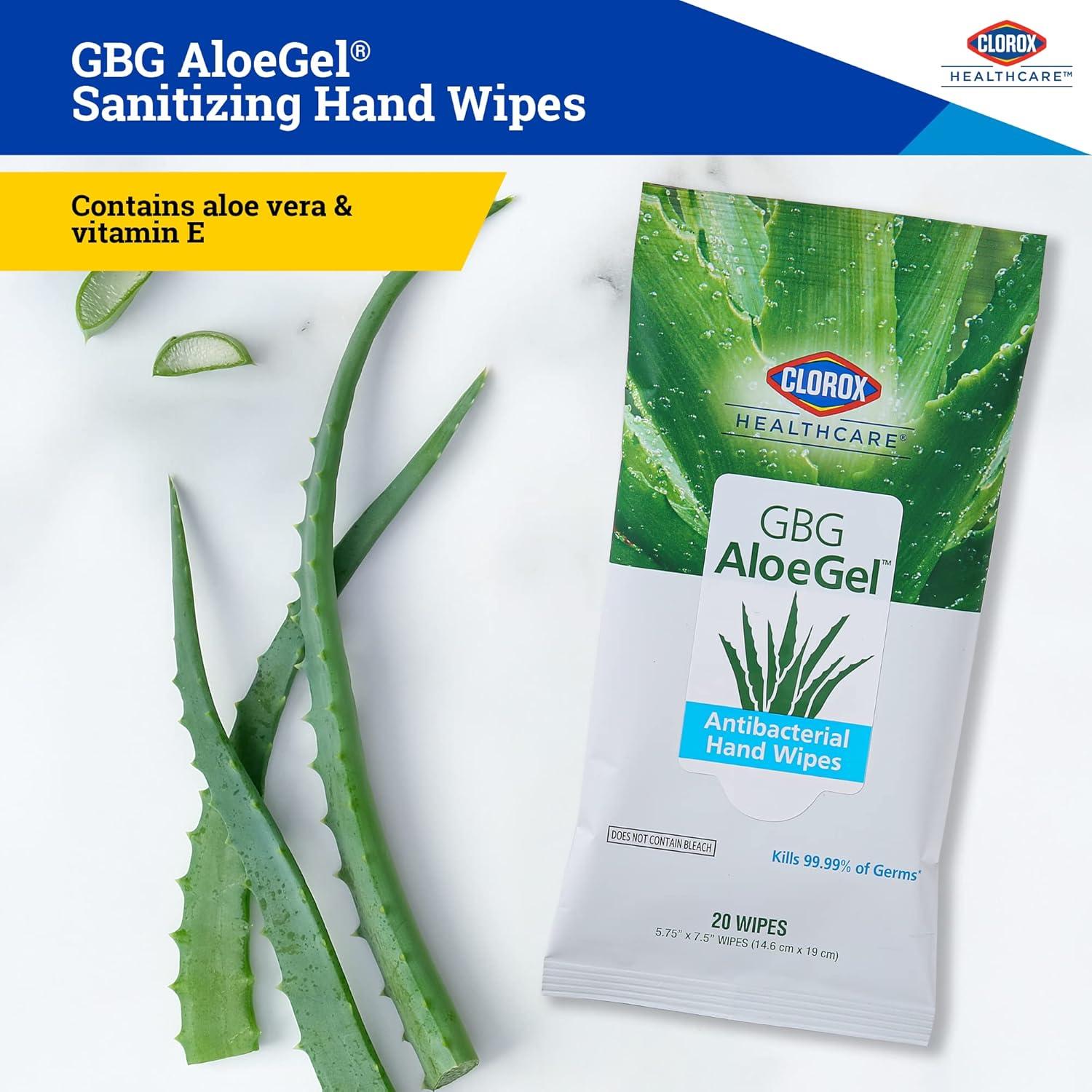 Toallitas Desinfectantes Clorox Healthcare 20 Unidades con Aloe