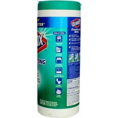 Toallitas Húmedas Desinfectantes Clorox Aroma Fresco 35 Unidades