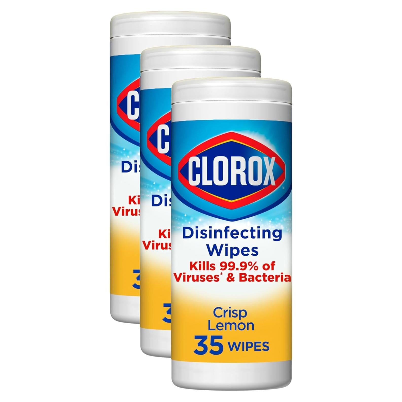 Toallitas Desinfectantes Clorox Sin Blanqueador 35 Unidades