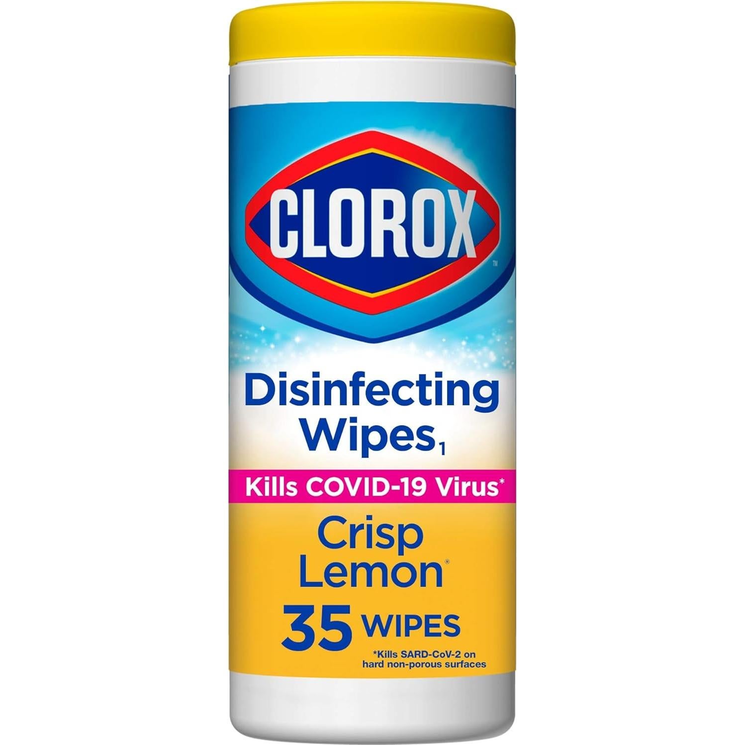 Toallitas Desinfectantes Clorox Sin Blanqueador 35 Unidades