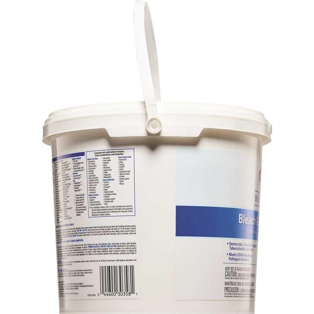 Toallitas Germicidas Tilex Bleach 30x30 cm Sin Fragancia 110 Unidades