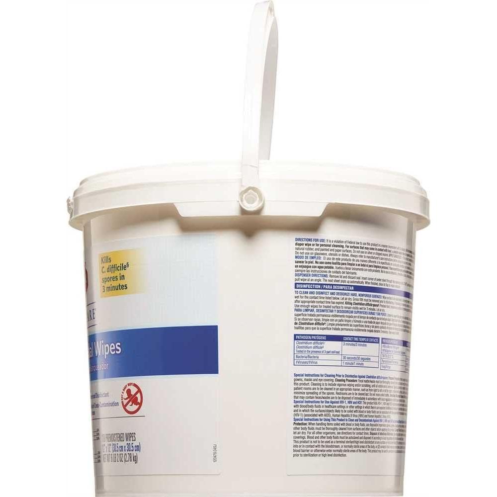 Toallitas Germicidas Tilex Bleach 30x30 cm Sin Fragancia 110 Unidades