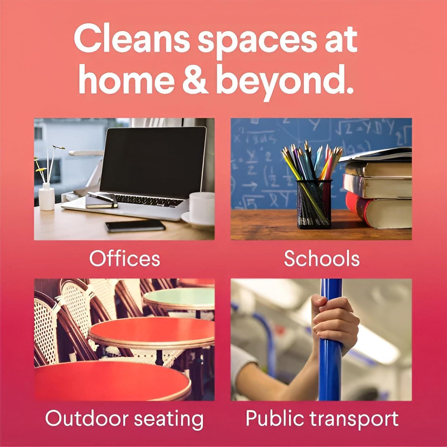 Clorox Limpiador Desinfectante Multi-Superficie Spray 0.95L y Toallitas 75 Unidades