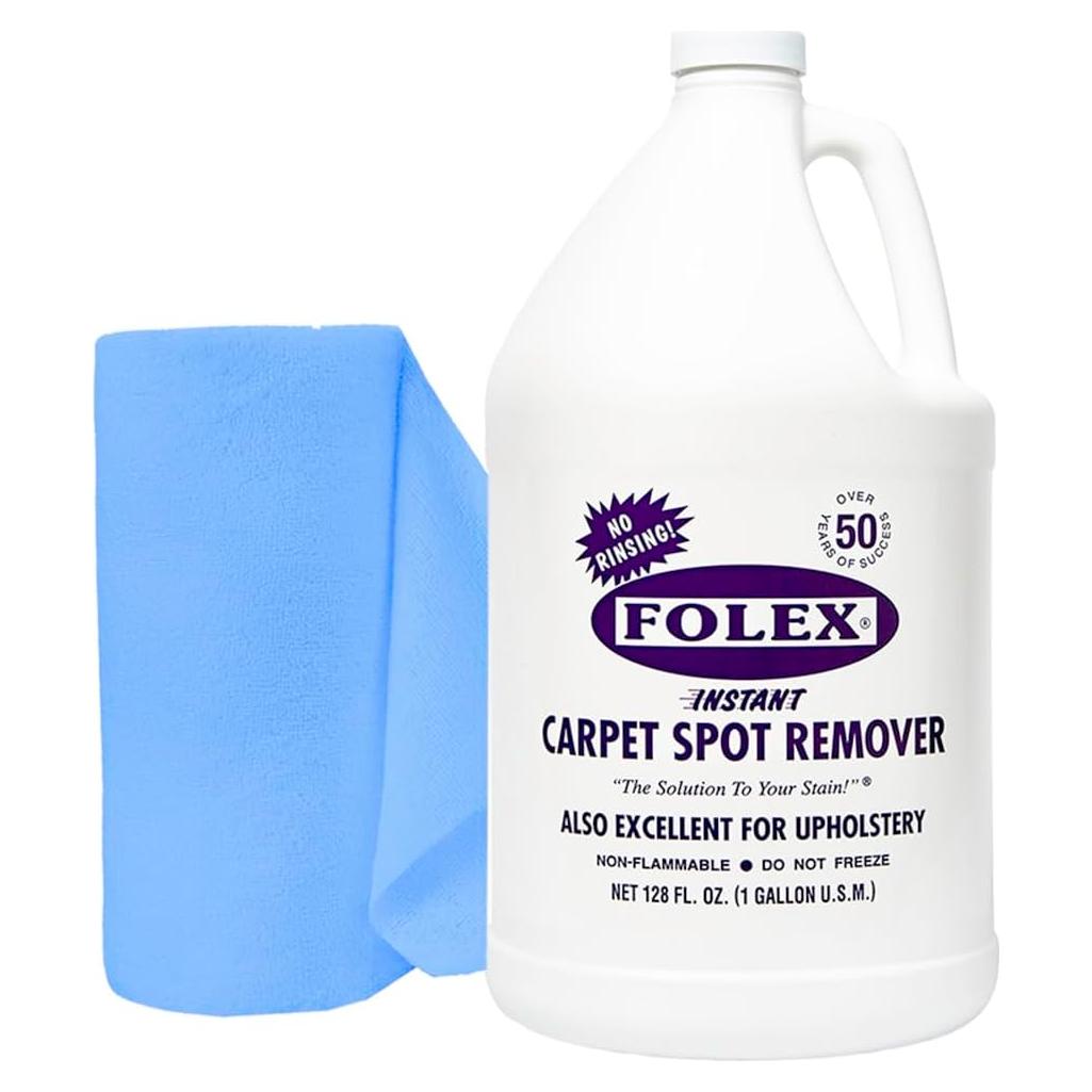 FOLEX Quitamanchas Instantáneo 3.78 L para Alfombras y Tapicería