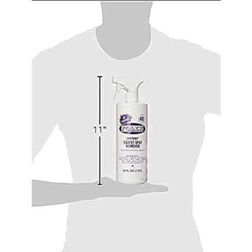 Removedor de Manchas para Alfombras FOLEX 32 oz Paquete de 12