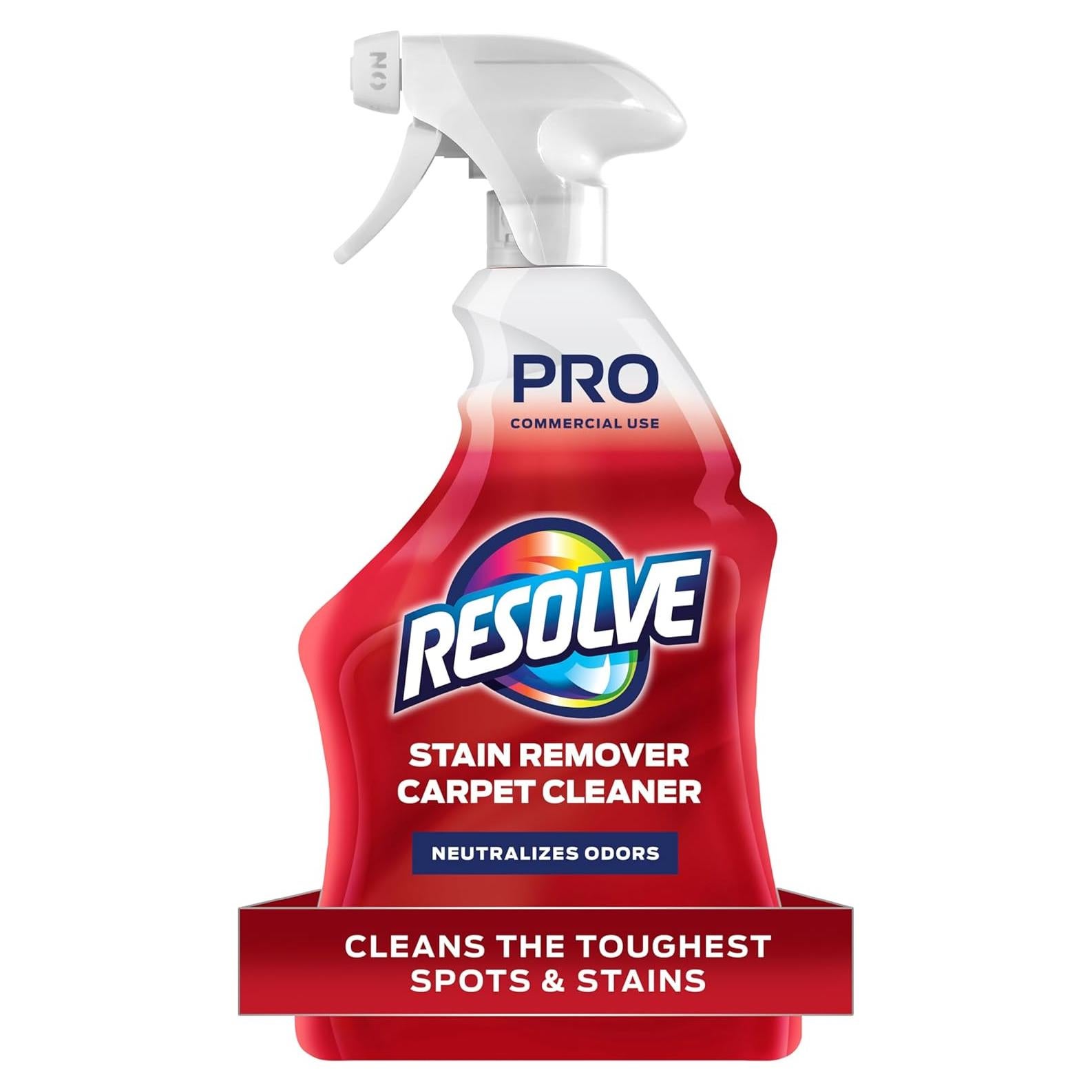 Limpiador de Alfombras Resolve Professional 946 ml - Elimina Manchas y Olores