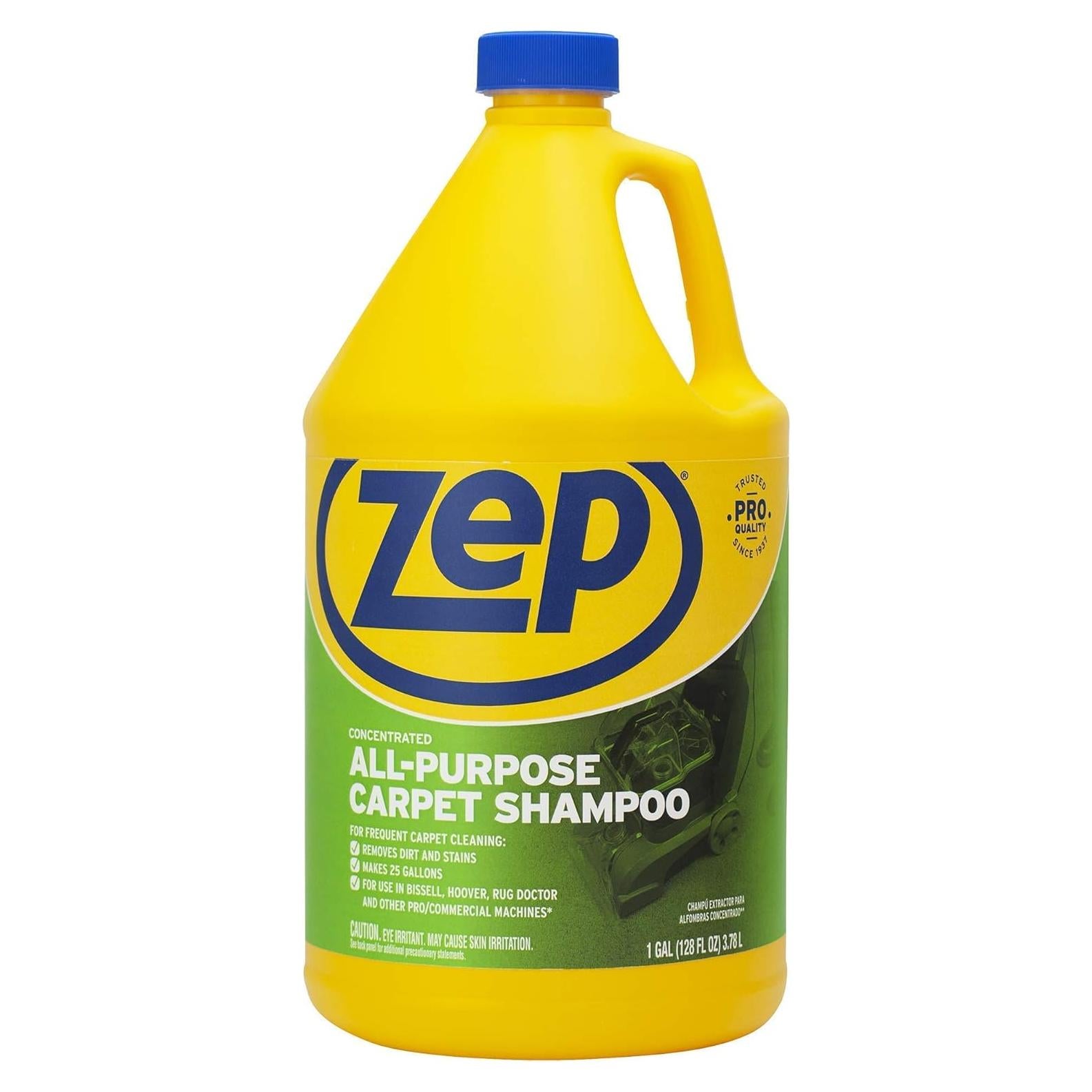 Limpiador Concentrado para Alfombras Zep 3.78L - Fórmula Profesional