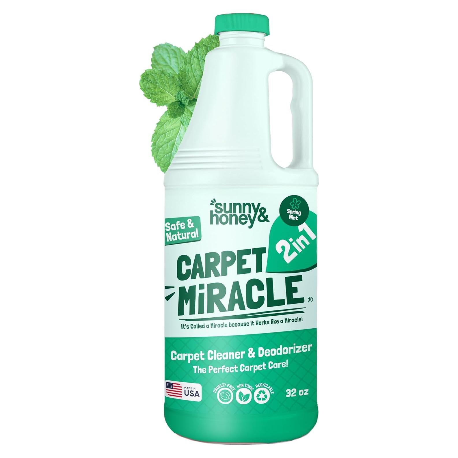 Limpiador de Alfombras Sunny & Honey 32 Oz Menta Primaveral