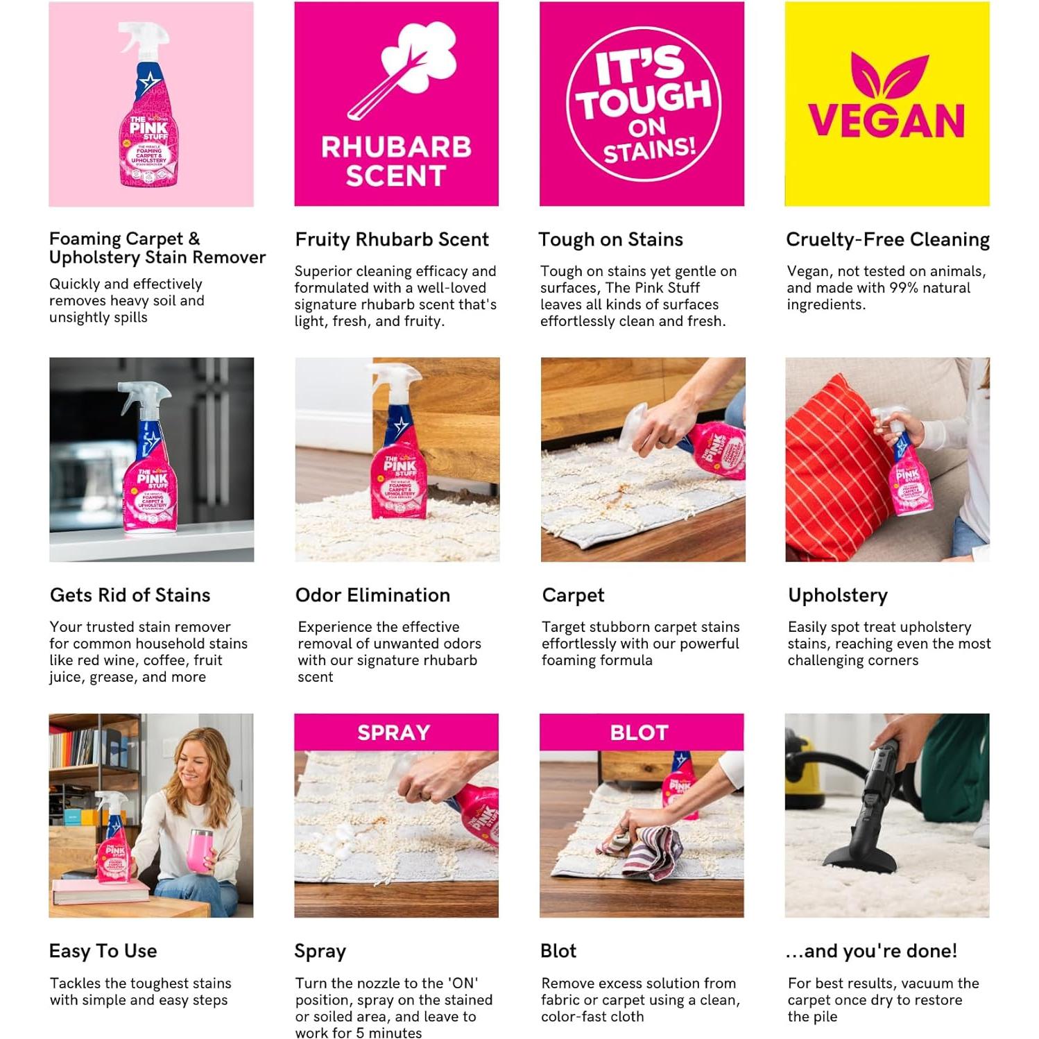 Removedor de Manchas Espumoso Stardrops 500 ml - La Cosa Rosa