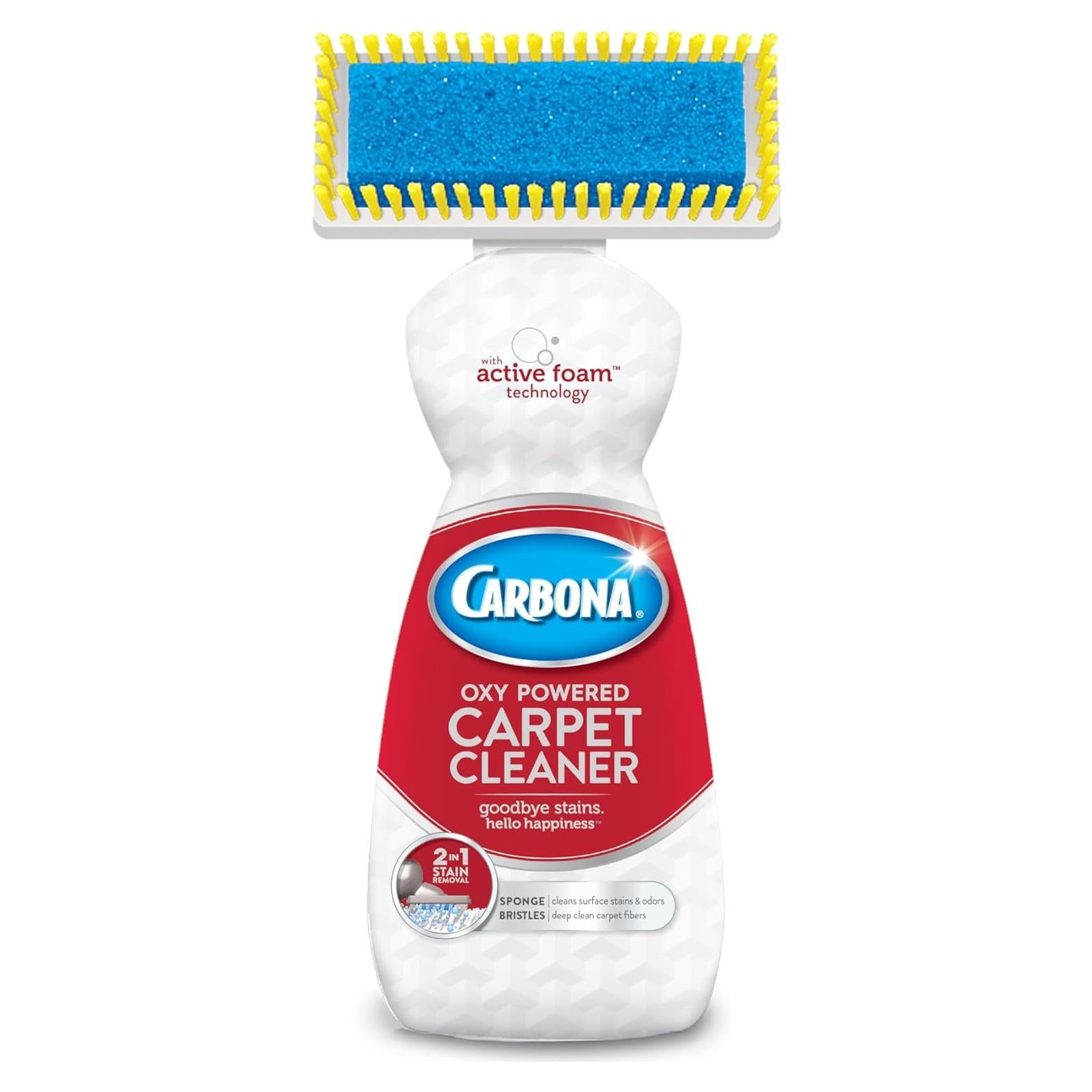 Limpiador de Alfombras Carbona 400 ml | Espuma Potenciada por Oxígeno