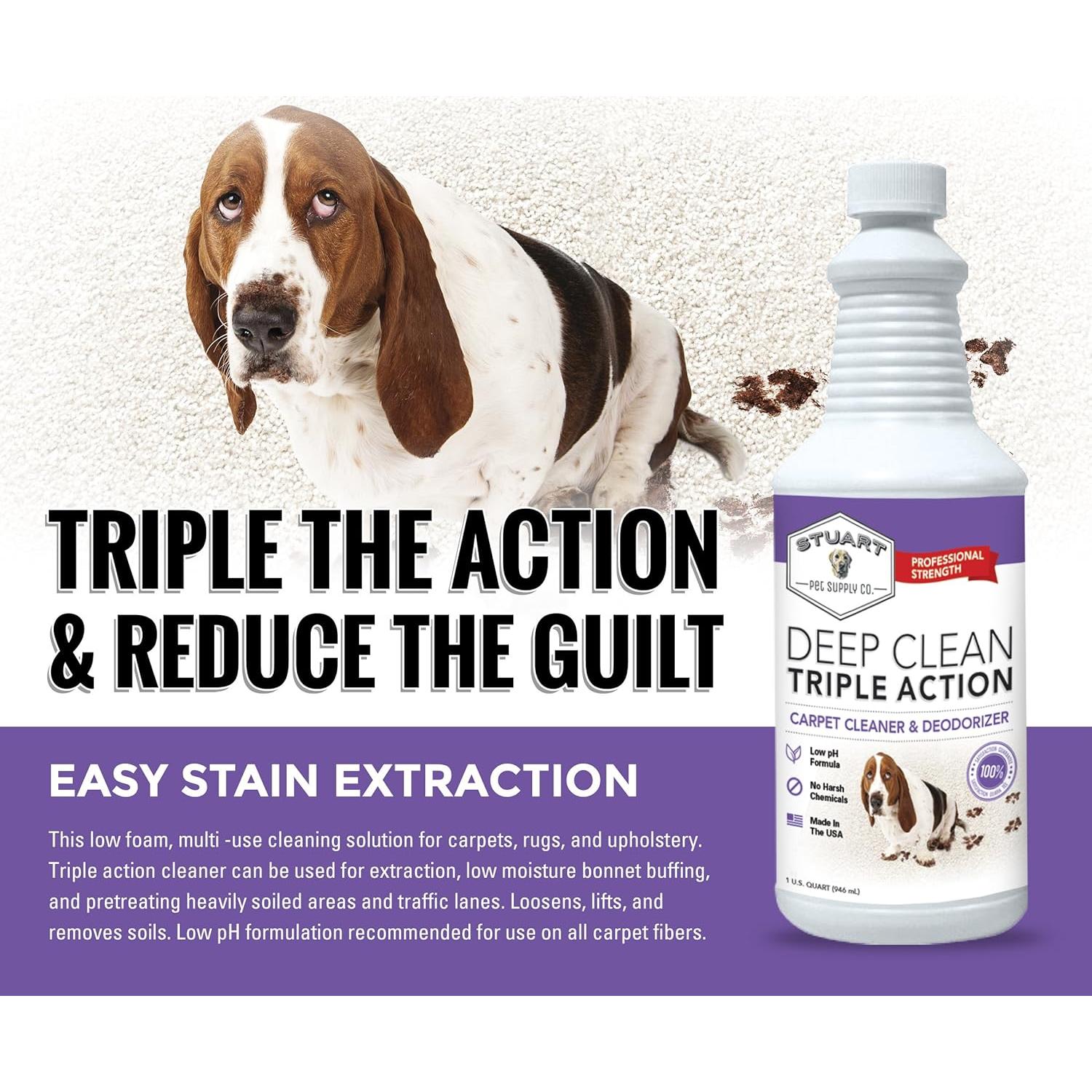 Limpiador de Alfombras Profesional Stuart 3.78 L - Desodorante