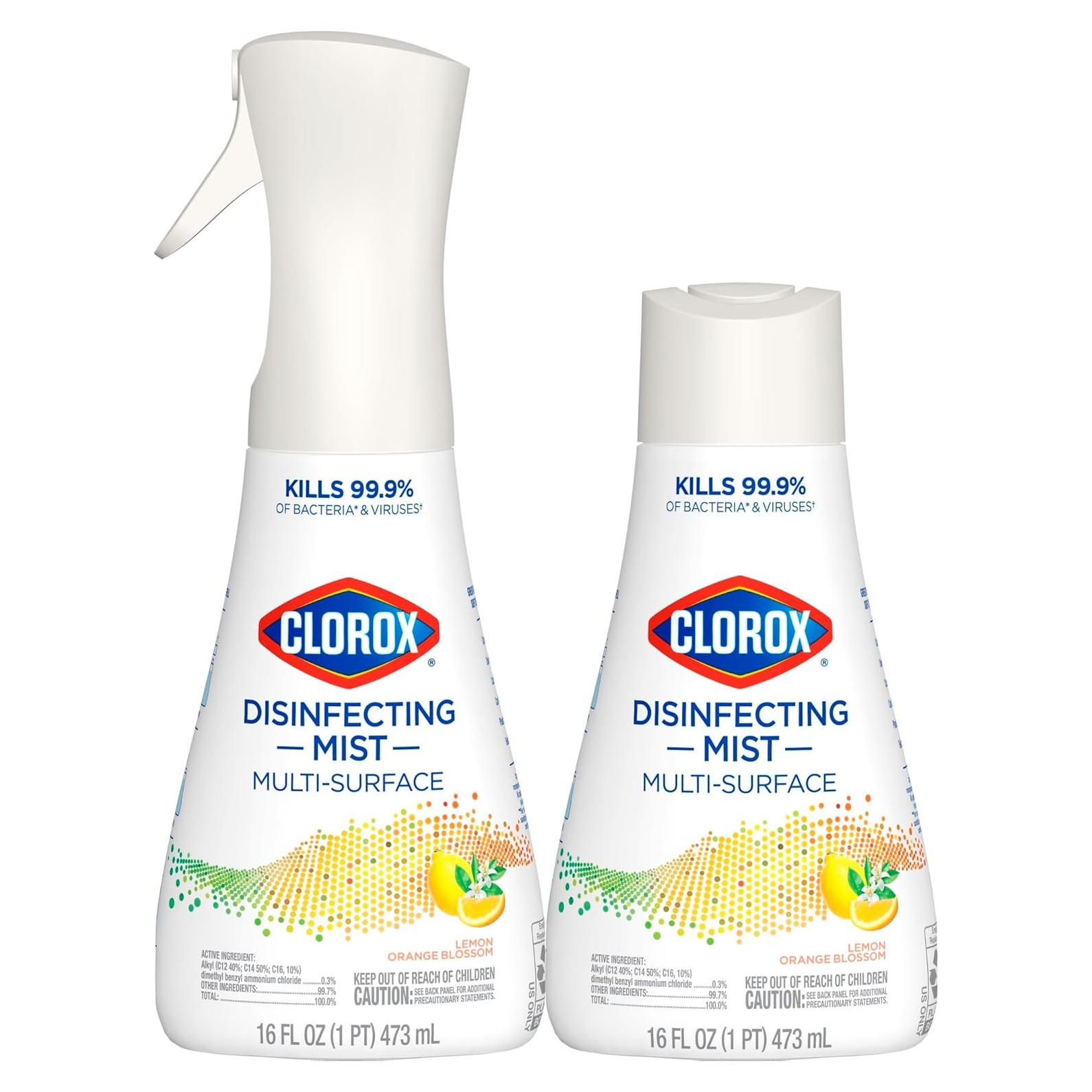 Spray Desinfectante Multi-Superficies Clorox 16 Oz Limón
