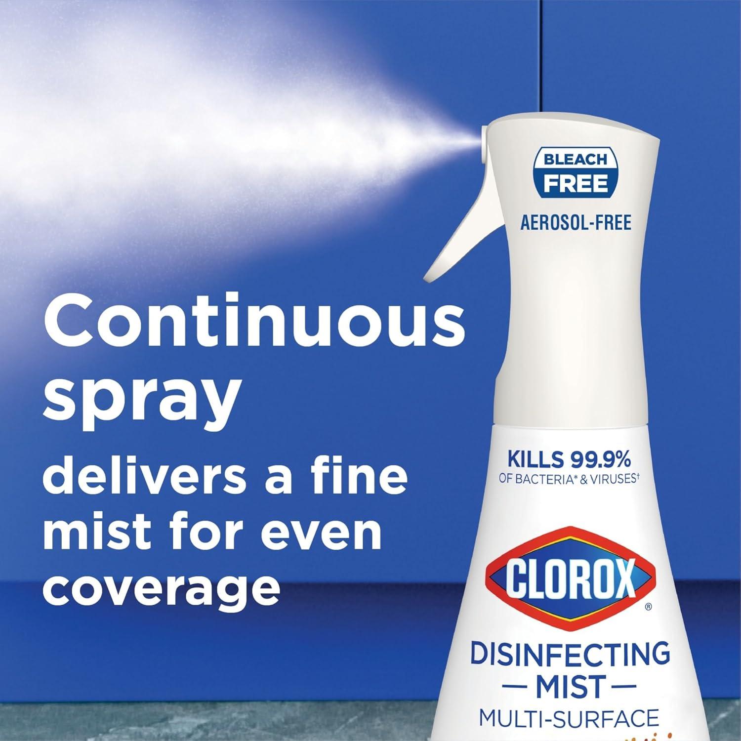 Spray Desinfectante Multi-Superficies Clorox 16 Oz Limón