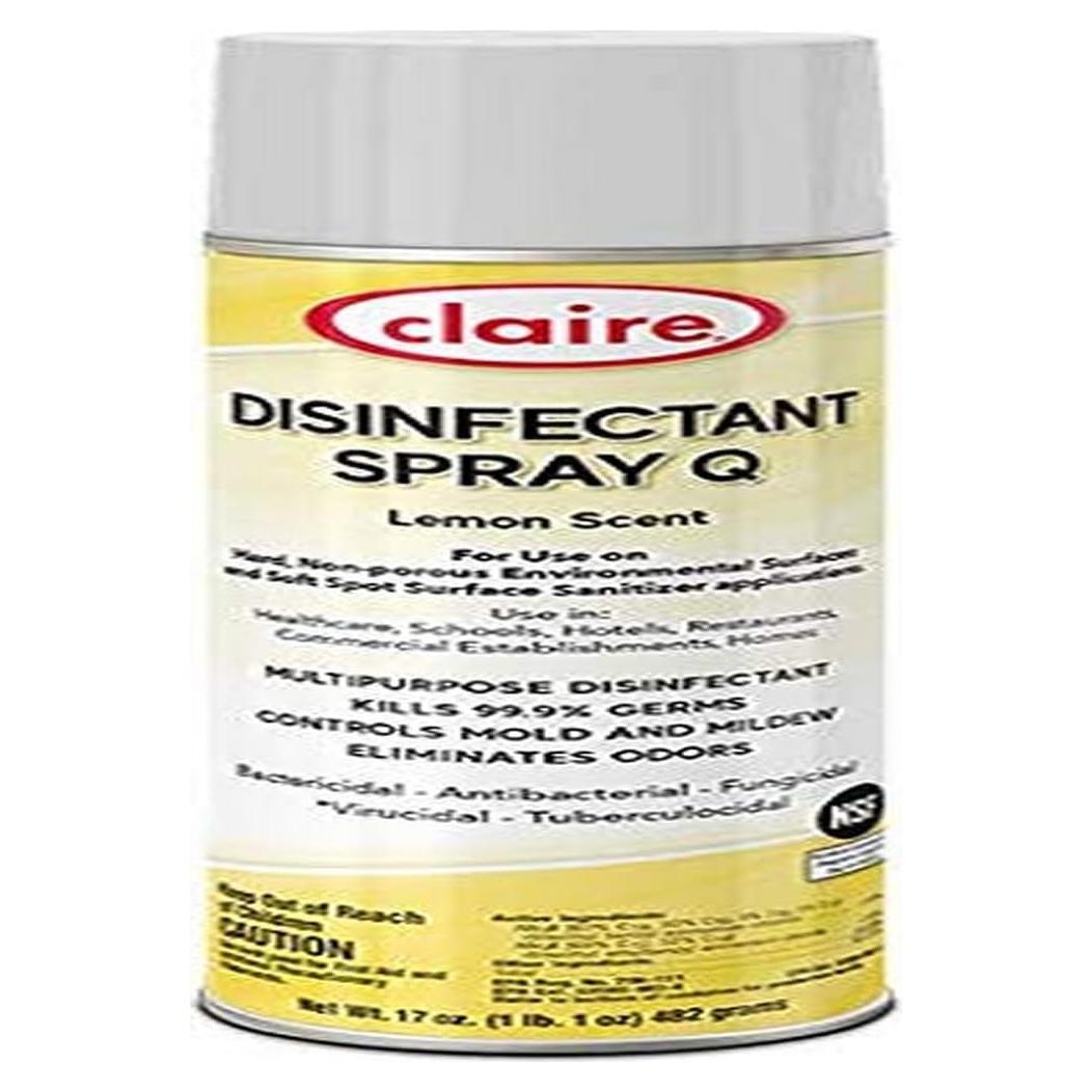 Spray Desinfectante Claire Q 500 ml Incoloro Aroma Limón