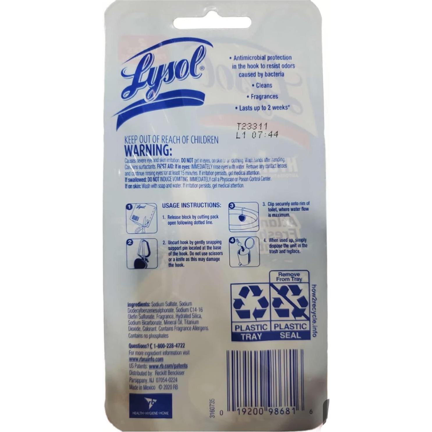 Limpiador Multiusos Lysol con Blanqueador 946ml - Pack de 4