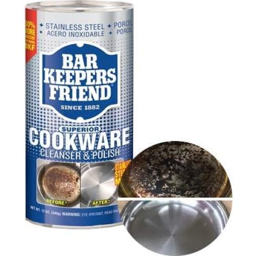 Limpiador y Pulidor Bar Keepers Friend 340g - Utensilios Acero Inoxidable