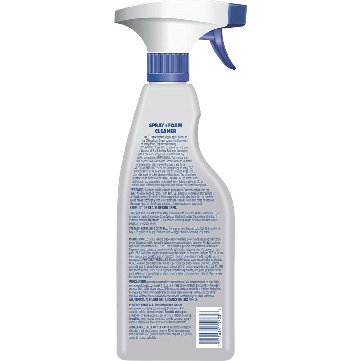 Limpiador en Spray y Espuma Bar Keeper's Friend 750 ml Pack 2