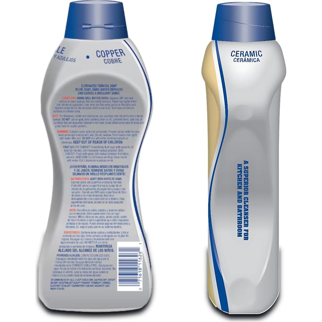 Limpiador Suave Bar Keeper's Friend 26oz - Multiusos Efectivo