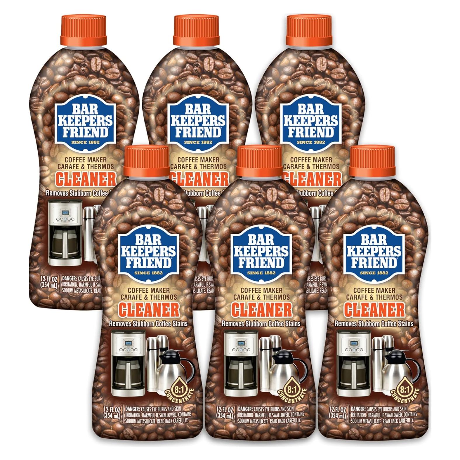 Limpiador de Cafeteras Bar Keepers Friend 340ml - Elimina Residuos