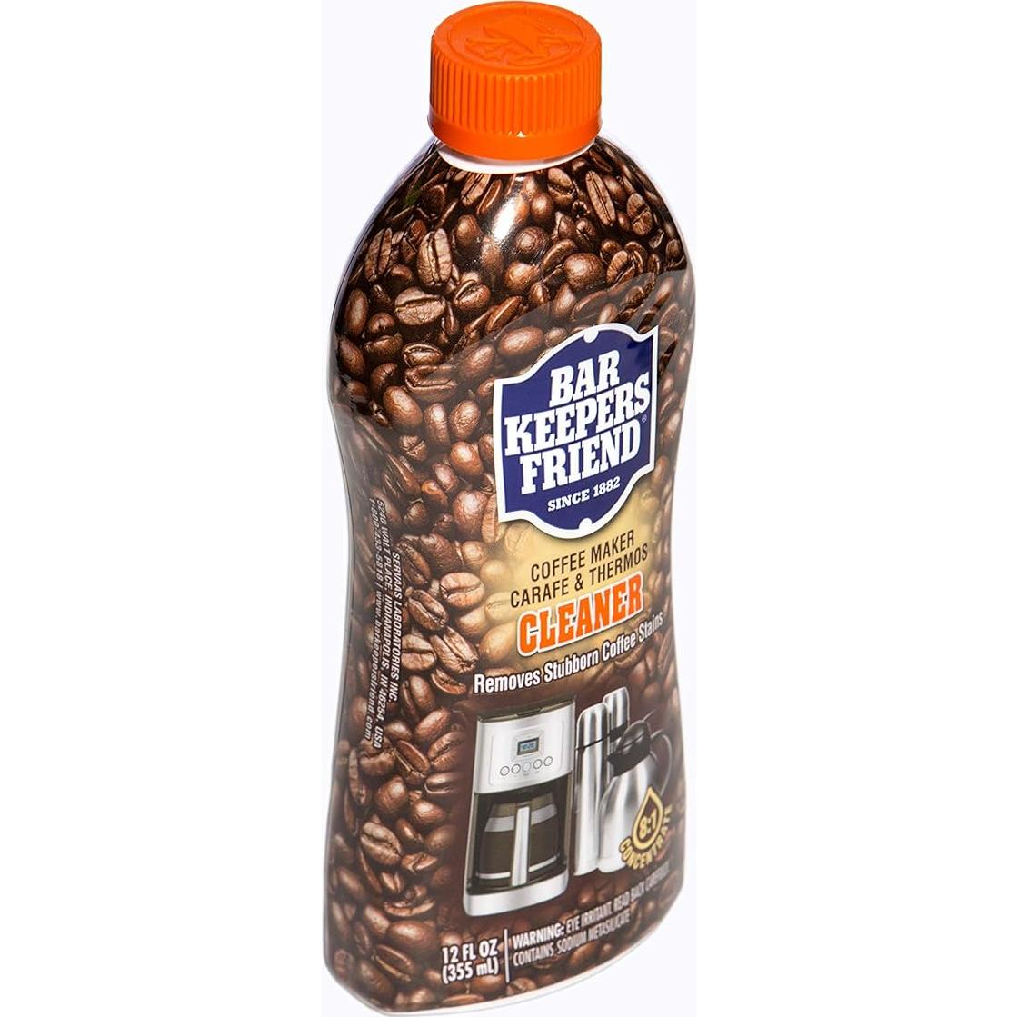 Limpiador de Cafeteras Bar Keepers Friend 340ml - Elimina Residuos