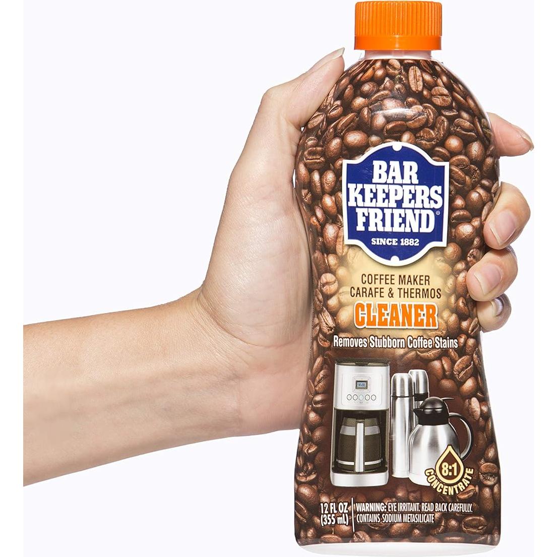 Limpiador de Cafeteras Bar Keepers Friend 340ml - Elimina Residuos
