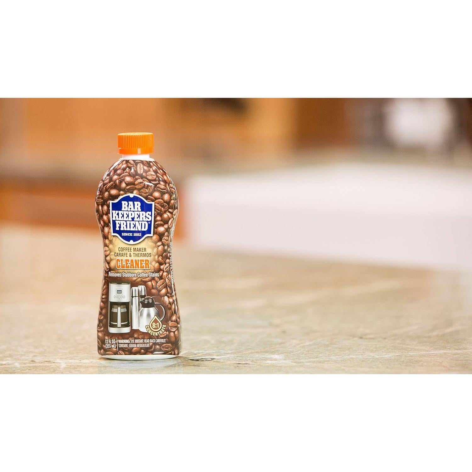 Limpiador de Cafeteras Bar Keepers Friend 340ml - Elimina Residuos