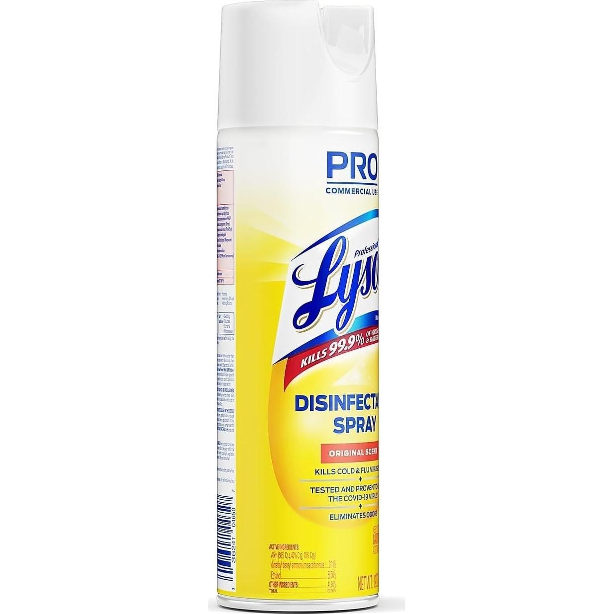 Desinfectante Lysol Profesional 19 oz (538 g) 12 unidades