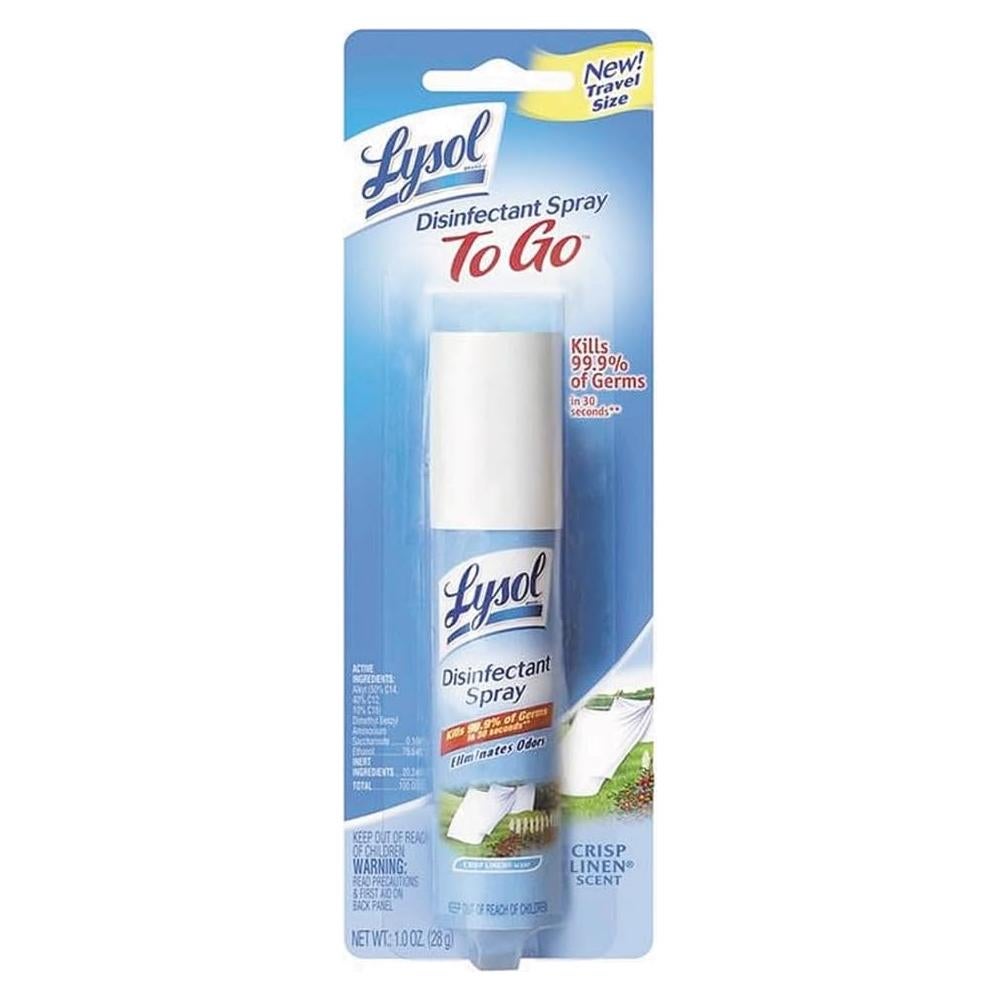 Spray Desinfectante LYSOL Aroma Ropa Fresca 90.7g Paquete 2