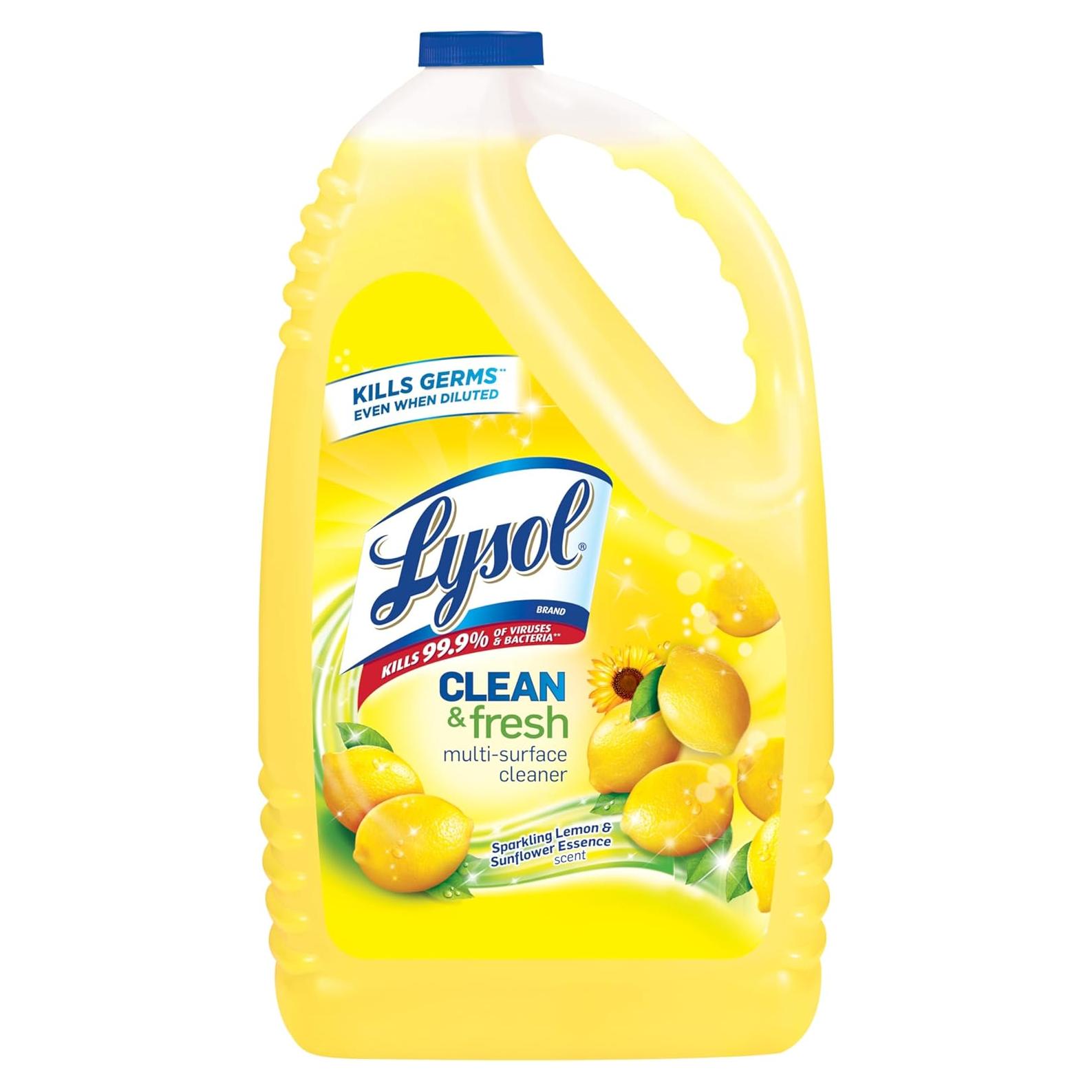 Limpiador Multi-Superficie Lysol 4.08 kg Esencia Limón