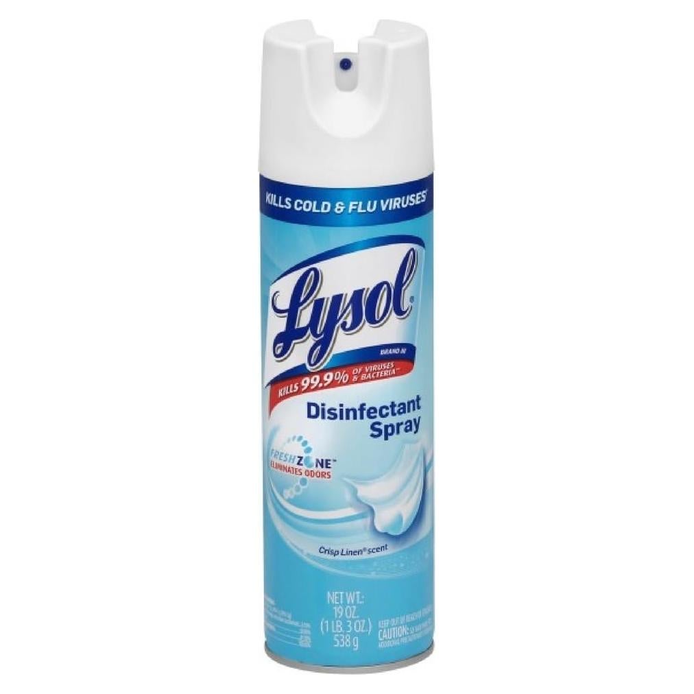 Aerosol Desinfectante Lysol Lino Fresco 540ml Pack 6