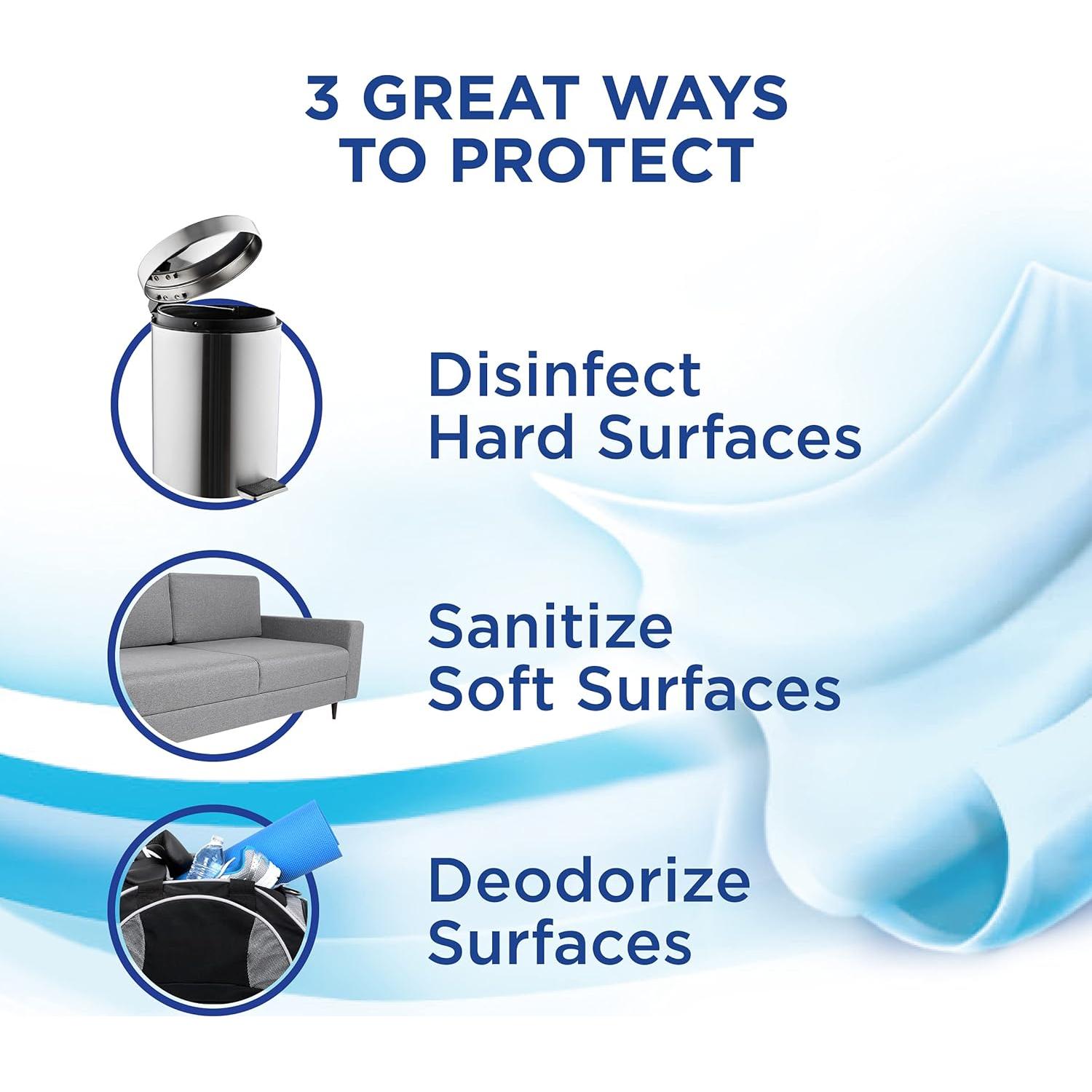 Spray Desinfectante Lysol To Go Lino Fresco 4x1.5oz