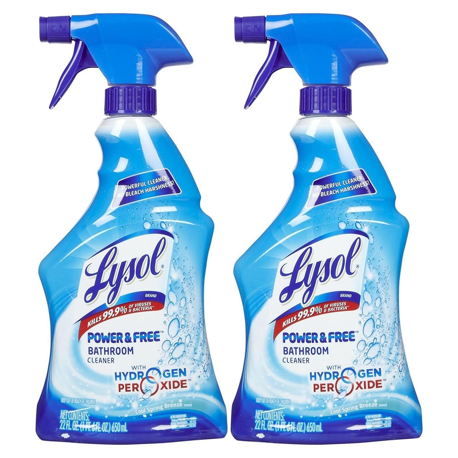 Limpiador de baño Lysol Power y Free Fresco 650 ml (Pack 2)