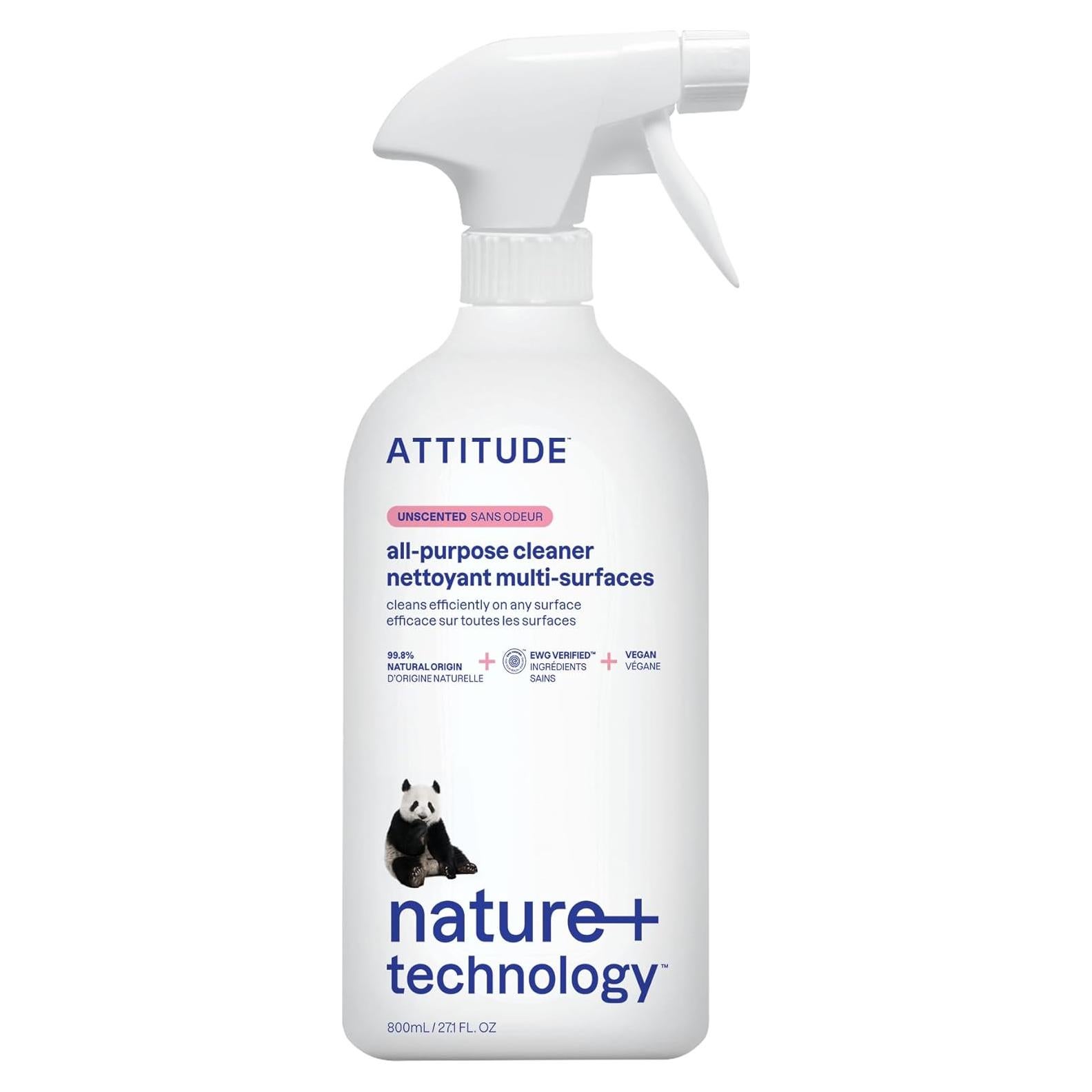 Limpiador Multiuso ATTITUDE 800 ml Vegano EWG Verificado