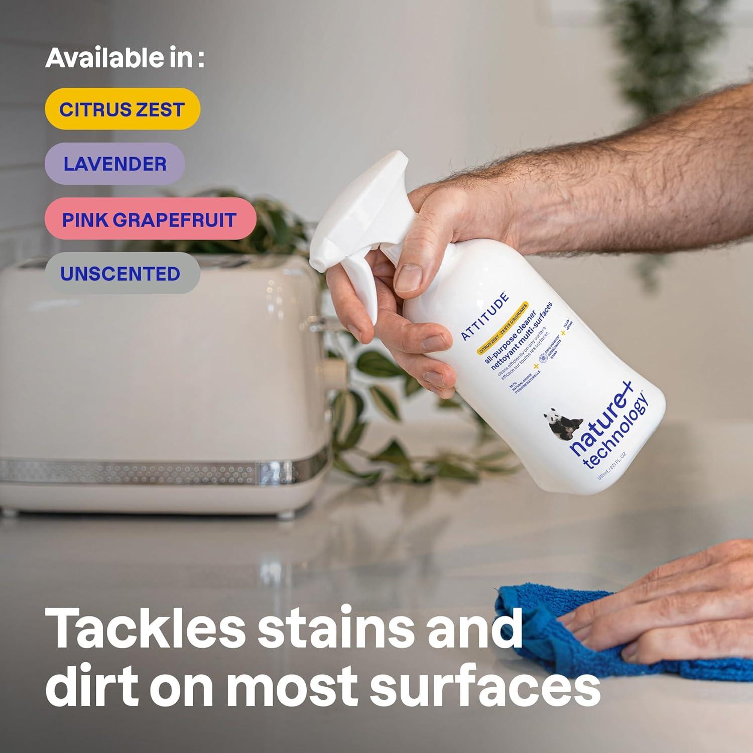 Limpiador Multiuso ATTITUDE 800 ml Vegano EWG Verificado