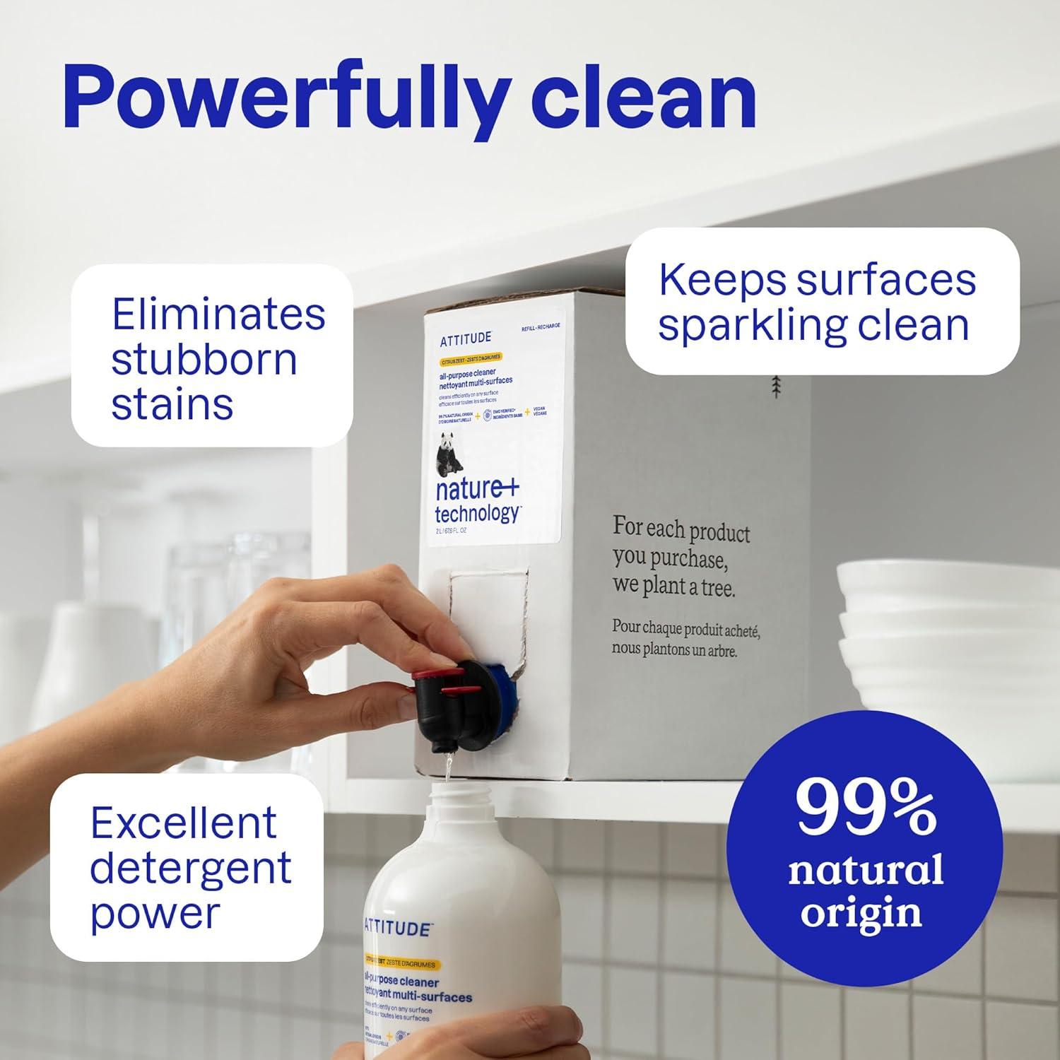 Limpiador Multiuso ATTITUDE 800 ml Vegano EWG Verificado