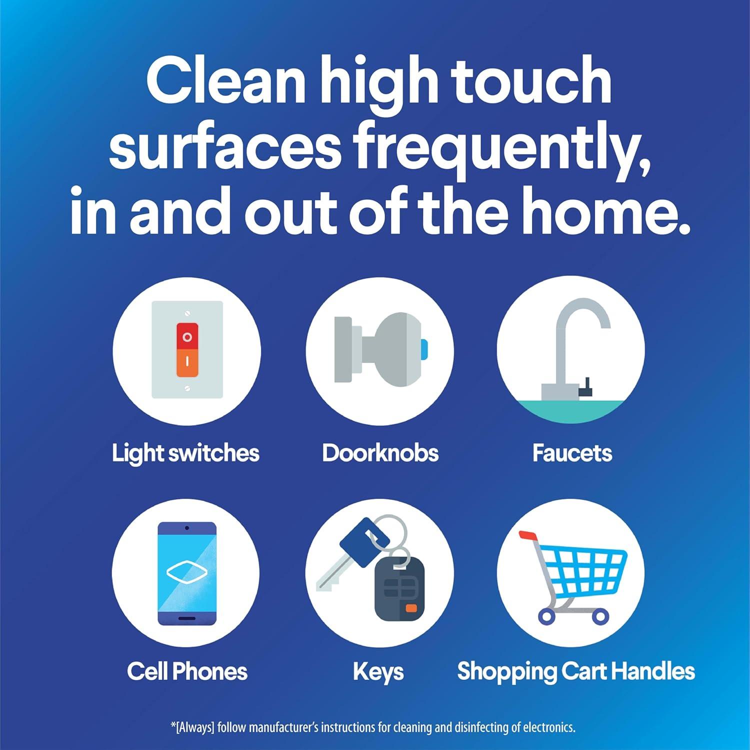 Toallitas Desinfectantes Clorox Scentiva Coco y Lirio 225 Unidades