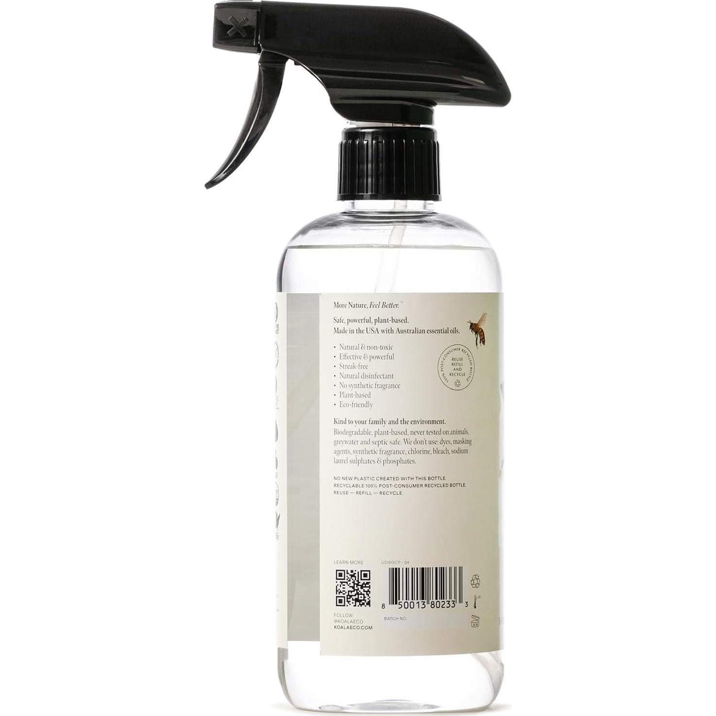 Limpiador de Vidrios Koala Eco con Menta 473ml - Biodegradable