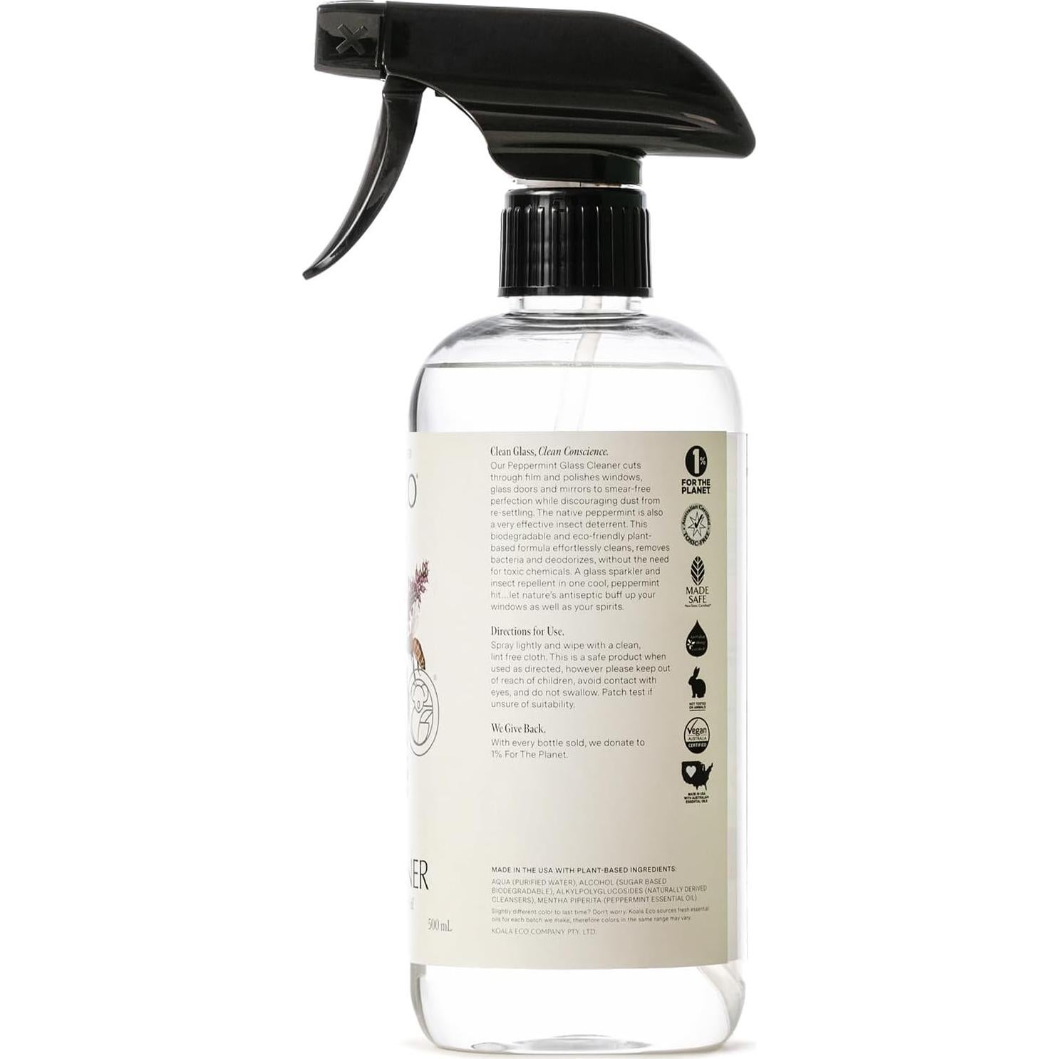 Limpiador de Vidrios Koala Eco con Menta 473ml - Biodegradable