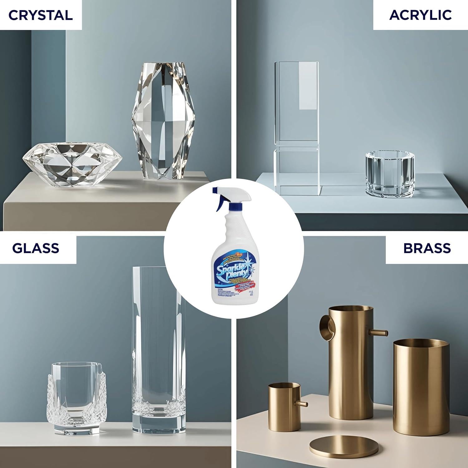 Limpiador de Candelabros Sparkle Plenty 946 ml - Sin Rayas