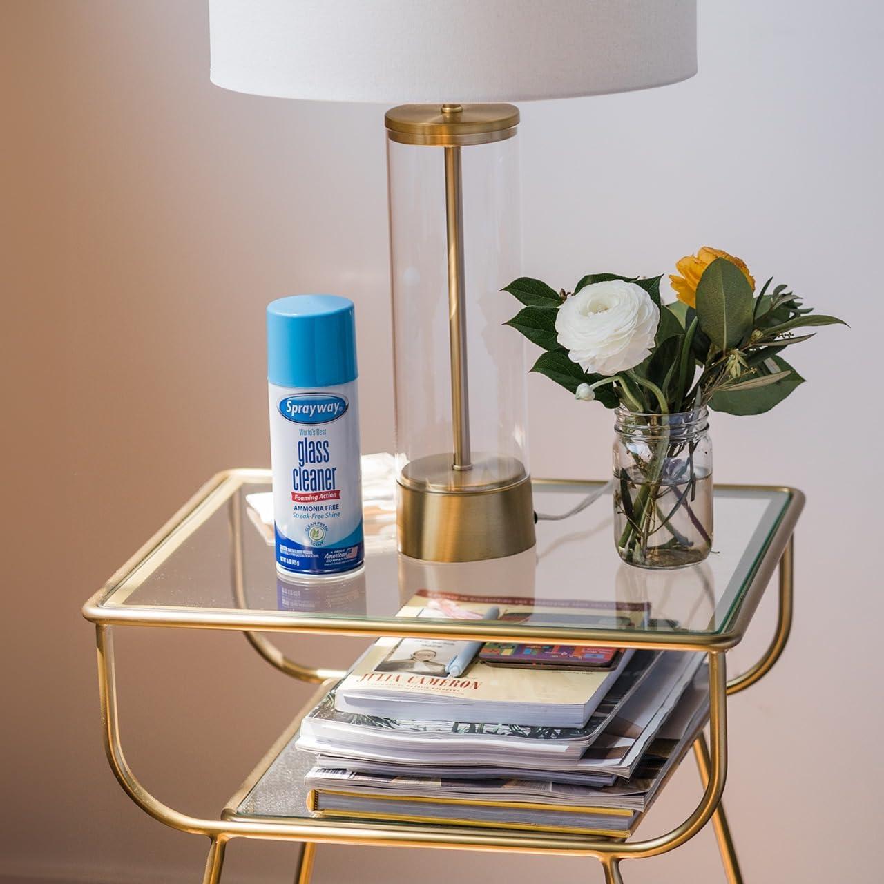 Limpiador de Vidrios Sprayway 450ml Sin Amoníaco - Brillo Sin Rayas