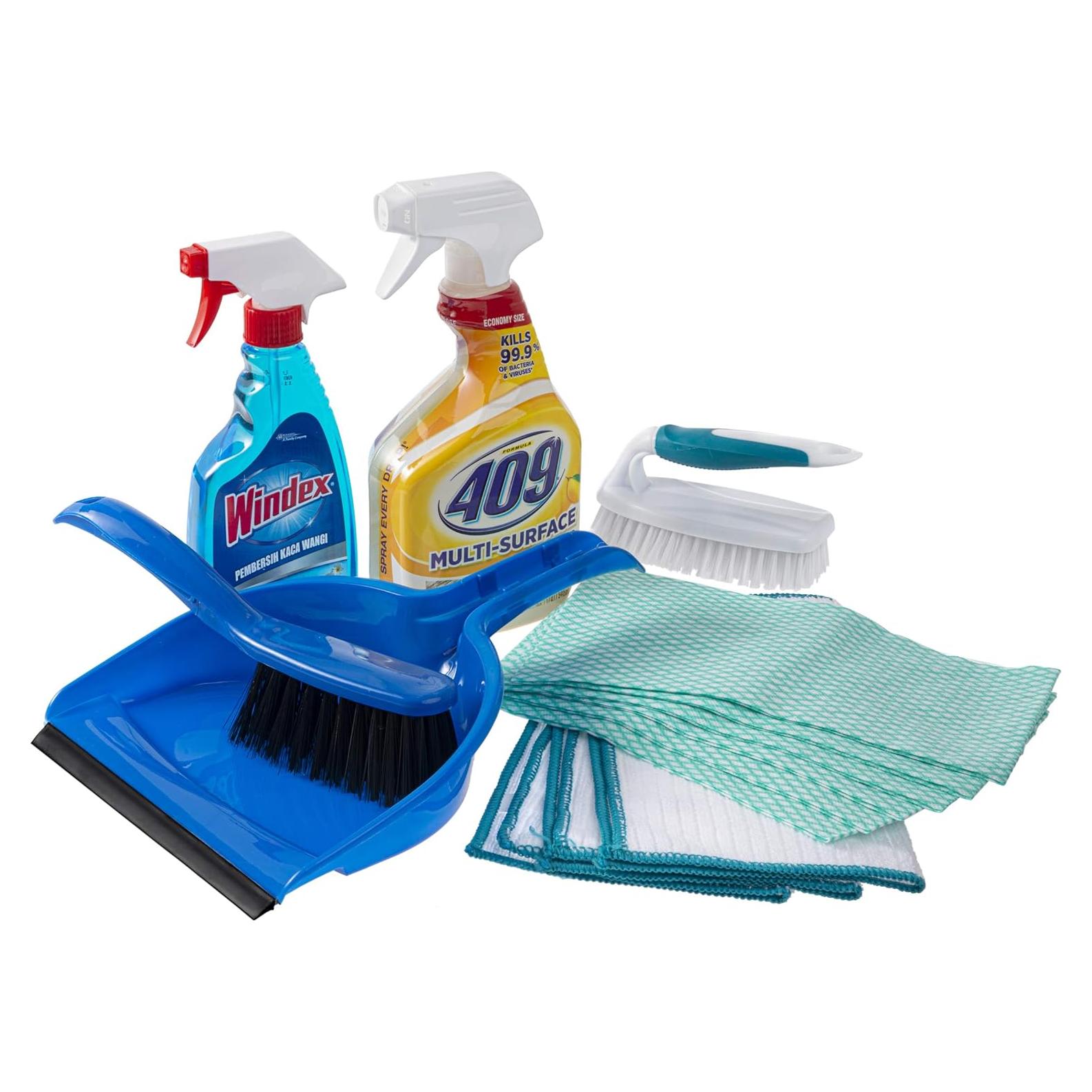 Kit de Limpieza Multipropósito Omega Market - 5 Toallitas y Más