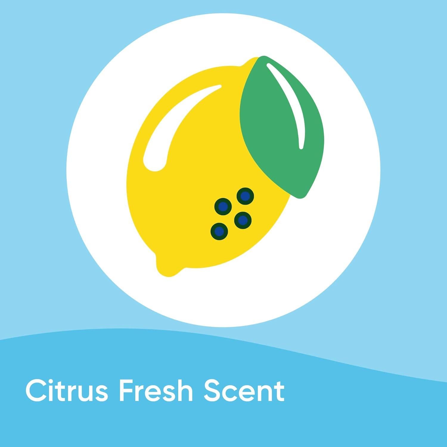 Windex Limpiador Desinfectante Multi-Superficie Cítrico 946ml - 3 Recargas