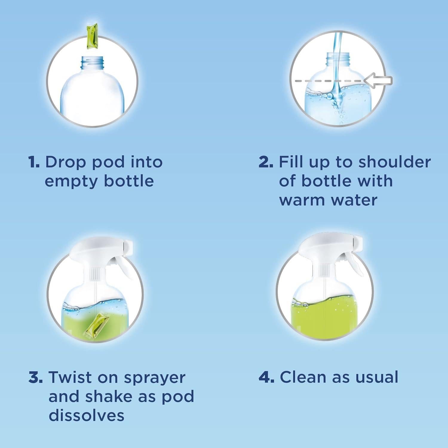 Limpiador Multisuperficie Windex Disolver 768 ml - Kit Inicio