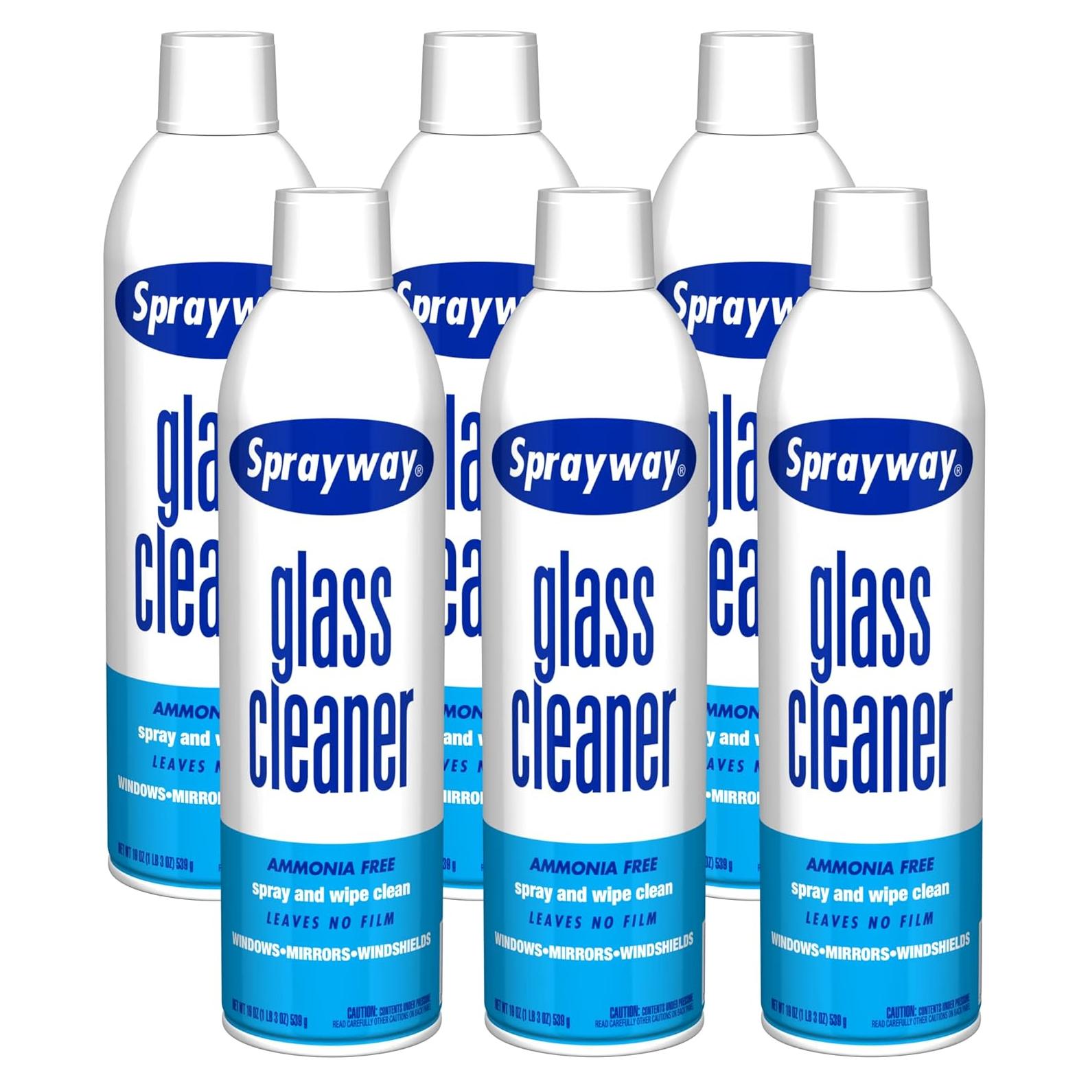 Limpiador de Vidrios Sprayway 539 ml - Paquete de 6