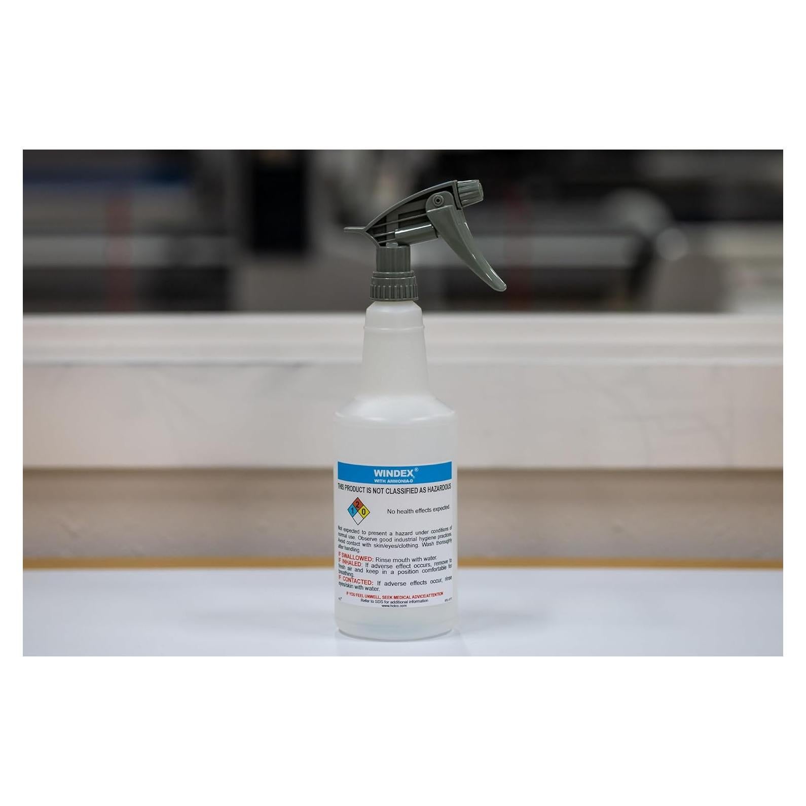 Botellas de Spray Preetiquetadas GHS HCL 24oz (0.71 L) Vacías